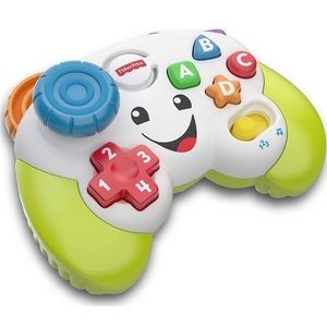 Fisher-Price Pretend Video Game Controller with Music Lights & Learning Songs
